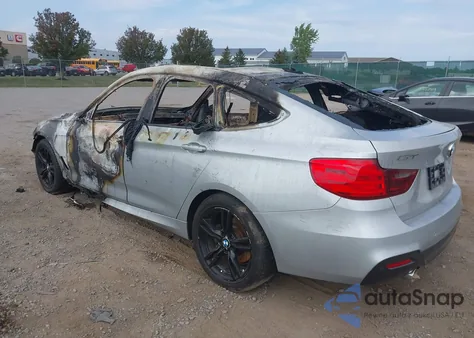 2015 BMW 335I Gran Turismo xDrive из США, поврежденный, VIN WBA3X9C53FD868853